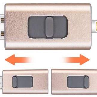 Lightning zu USB Stick + USB-C